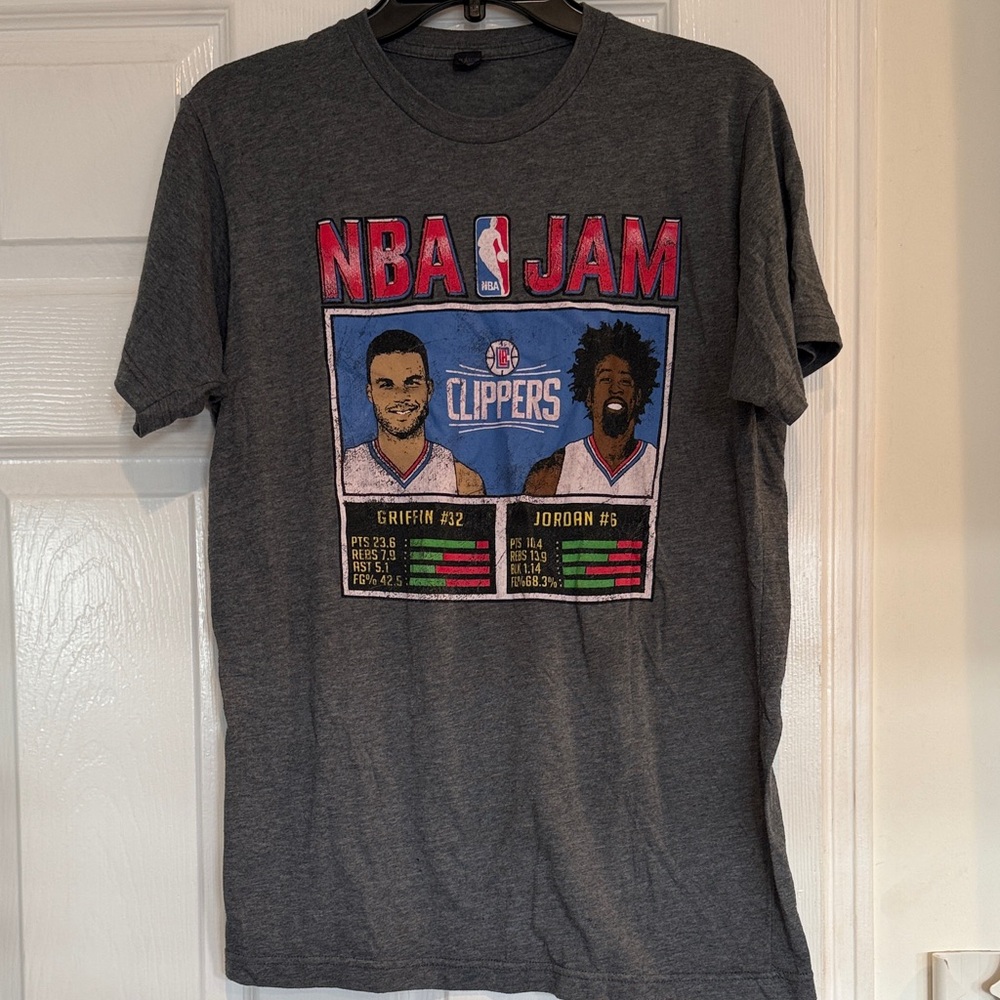 NBA Jam LA Clippers Graphic T-Shirt